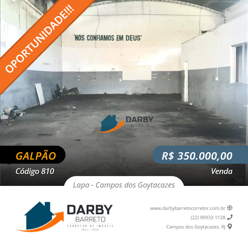 Depósito-Galpão-Armazém à venda, 336m² - Foto 1