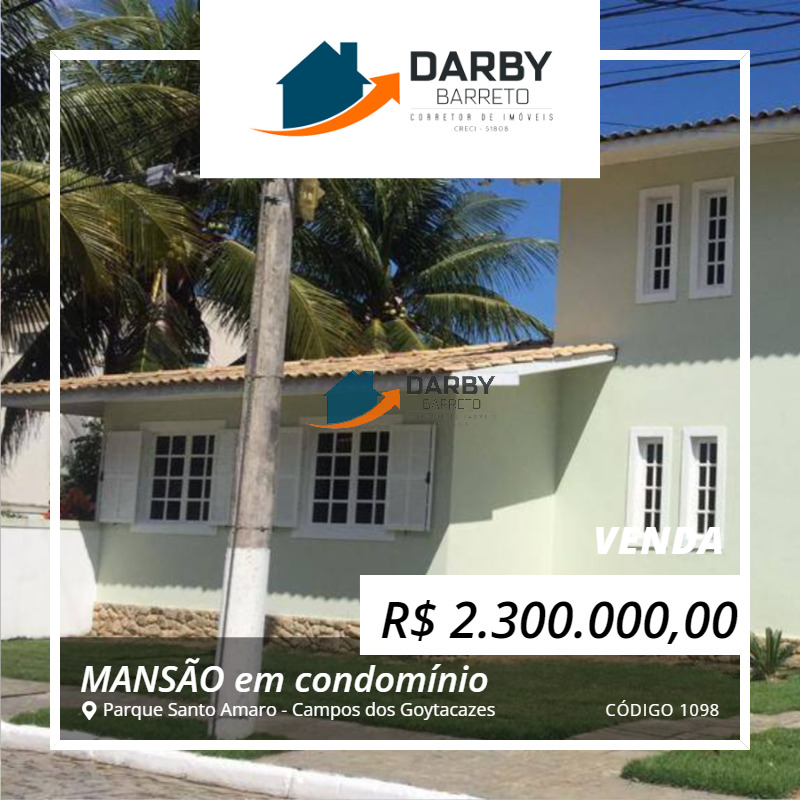 Casa de Condomínio à venda com 5 quartos, 450m² - Foto 1