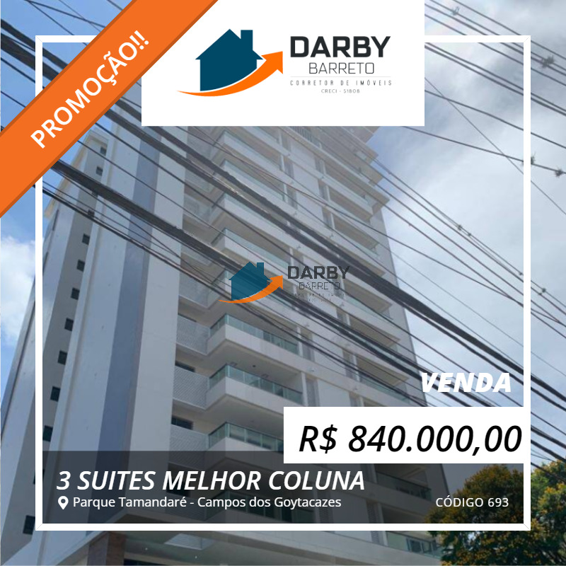 Apartamento à venda com 3 quartos, 115m² - Foto 1