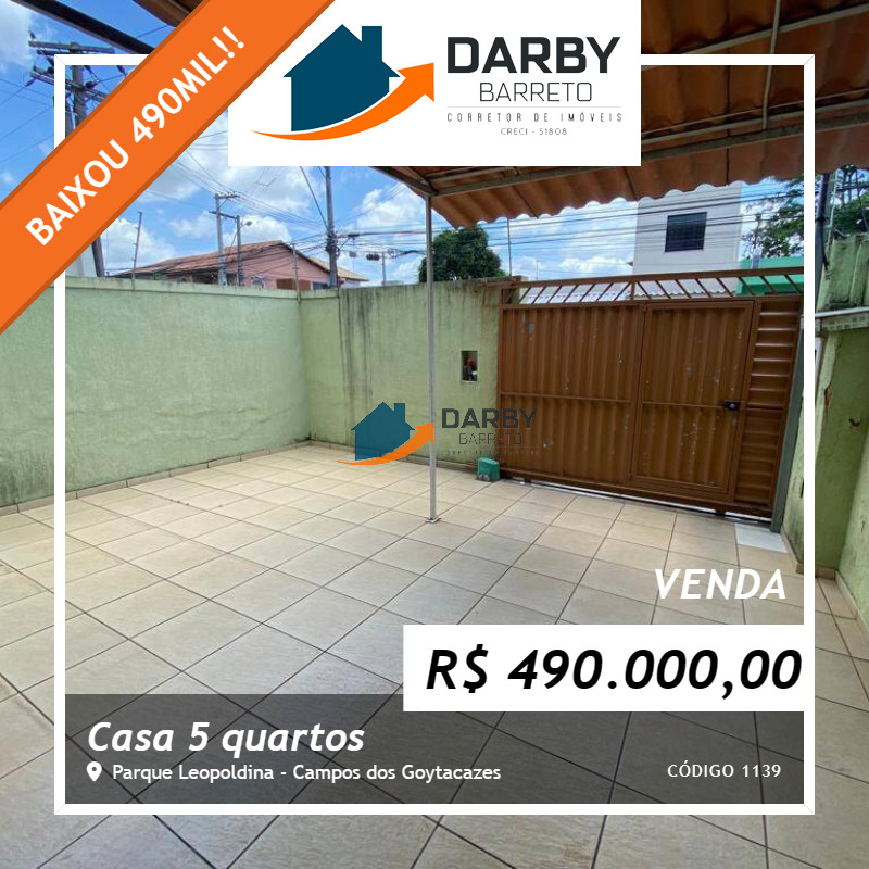 Casa à venda com 5 quartos, 148m² - Foto 1