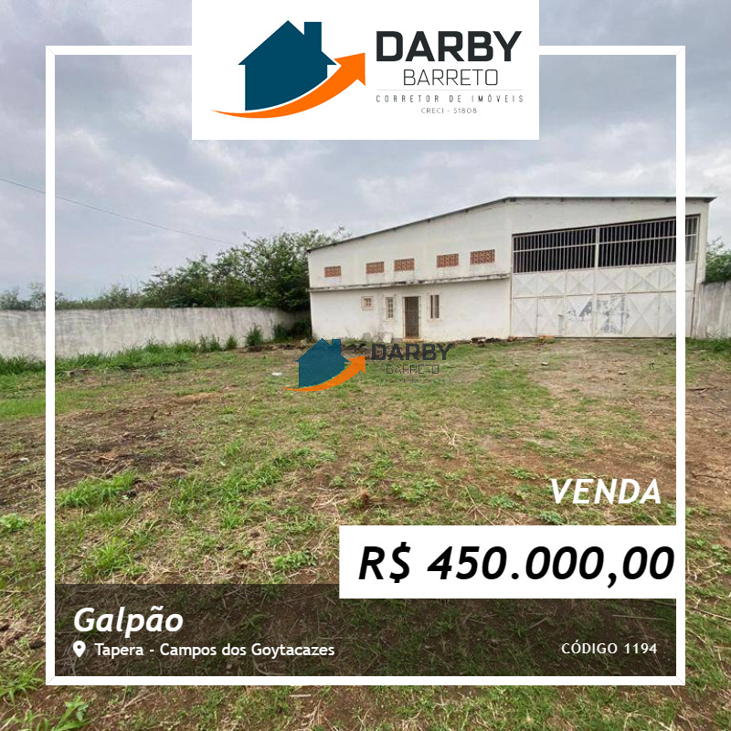 Depósito-Galpão-Armazém à venda, 380m² - Foto 1