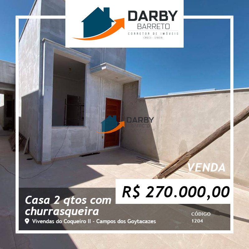 Casa à venda com 2 quartos, 70m² - Foto 1