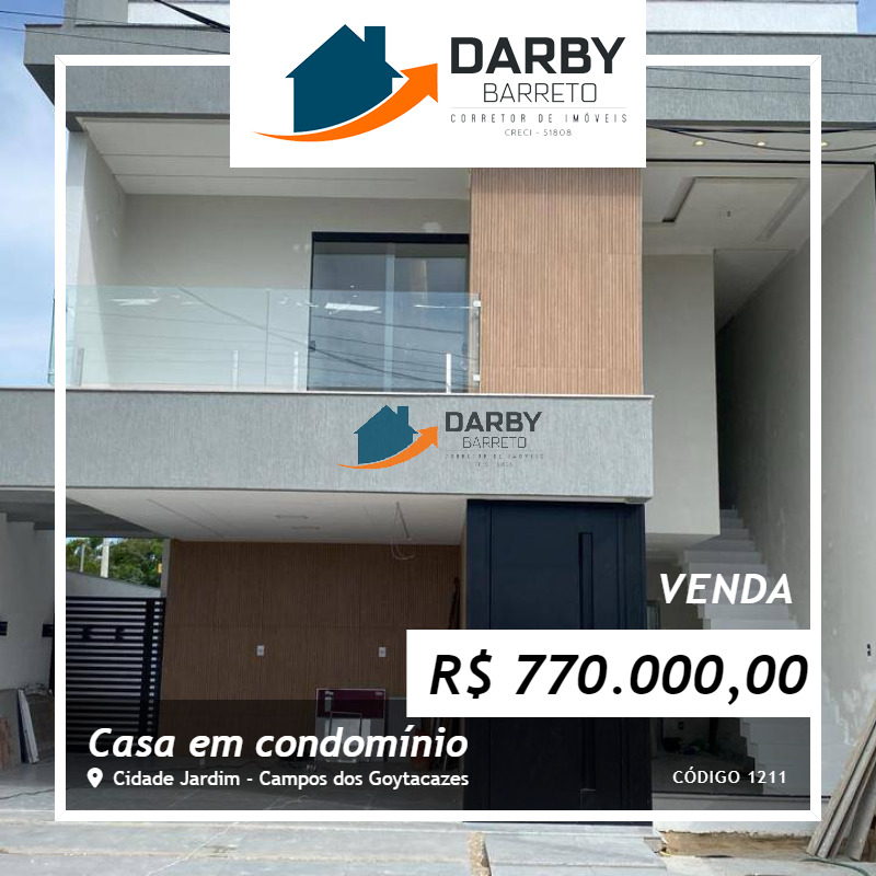 Casa de Condomínio à venda com 3 quartos, 170m² - Foto 1