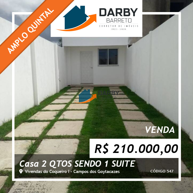 Casa à venda com 2 quartos, 80m² - Foto 1