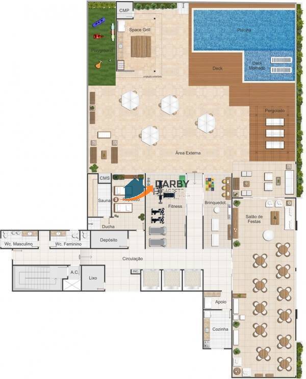 Apartamento à venda com 1 quarto, 45m² - Foto 12